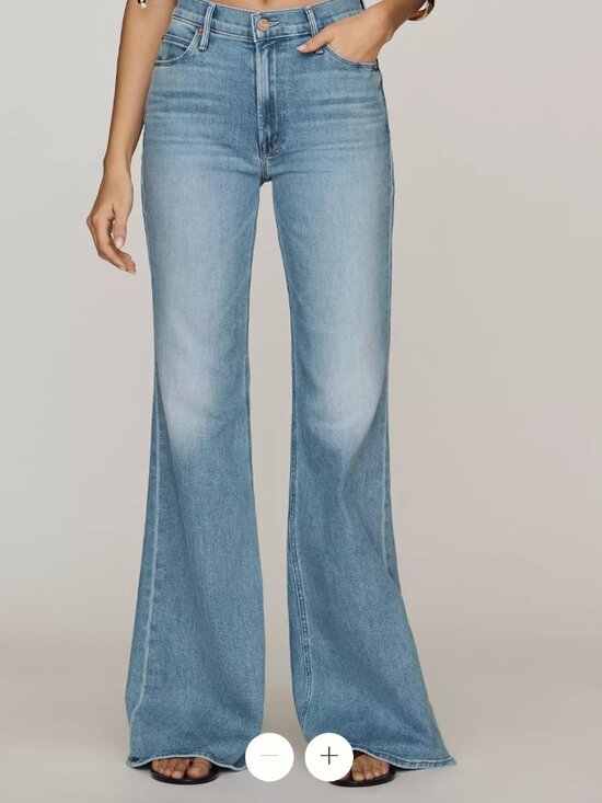 MOTHER Denim - Size 26 MOTHER Doozy Mid-Rise Flare Jeans